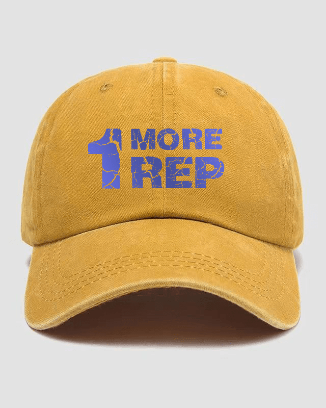 1 MORE REP Washed Cap - Ironfit