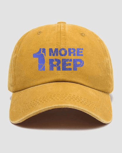 1 MORE REP Washed Cap - Ironfit