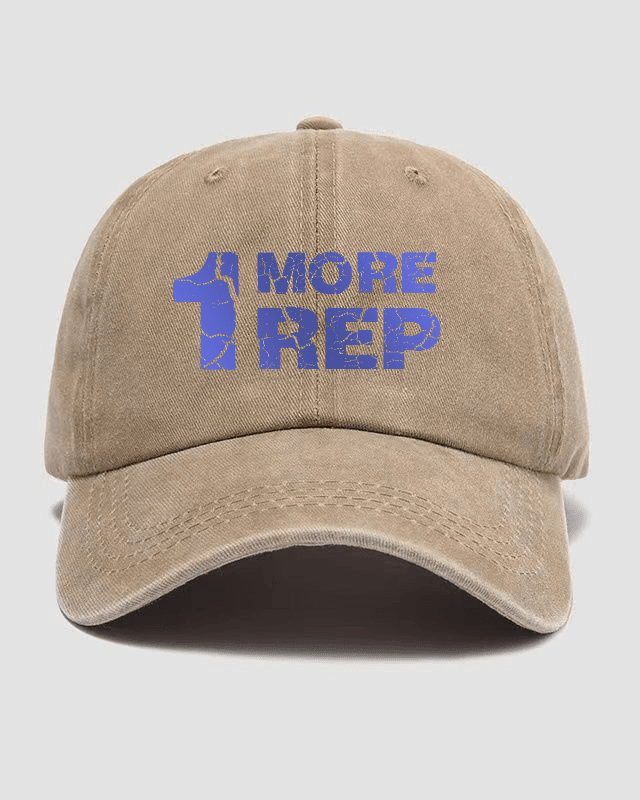1 MORE REP Washed Cap - Ironfit