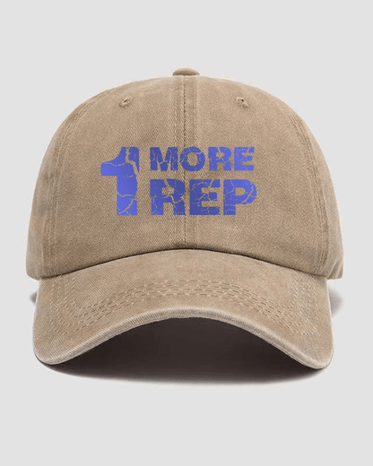 1 MORE REP Washed Cap - Ironfit