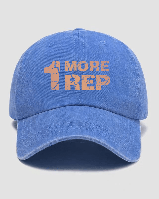1 MORE REP Washed Cap - Ironfit