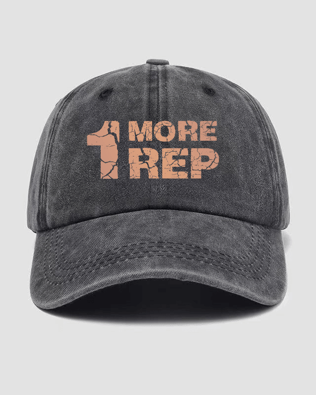 1 MORE REP Washed Cap - Ironfit