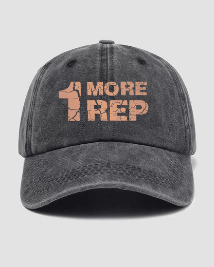 1 MORE REP Washed Cap - Ironfit