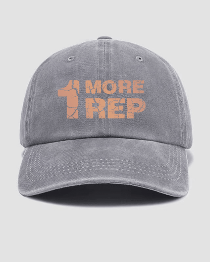 1 MORE REP Washed Cap - Ironfit