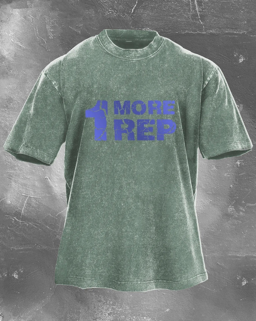 1 MORE REP WASHED T - SHIRT - Ironfit