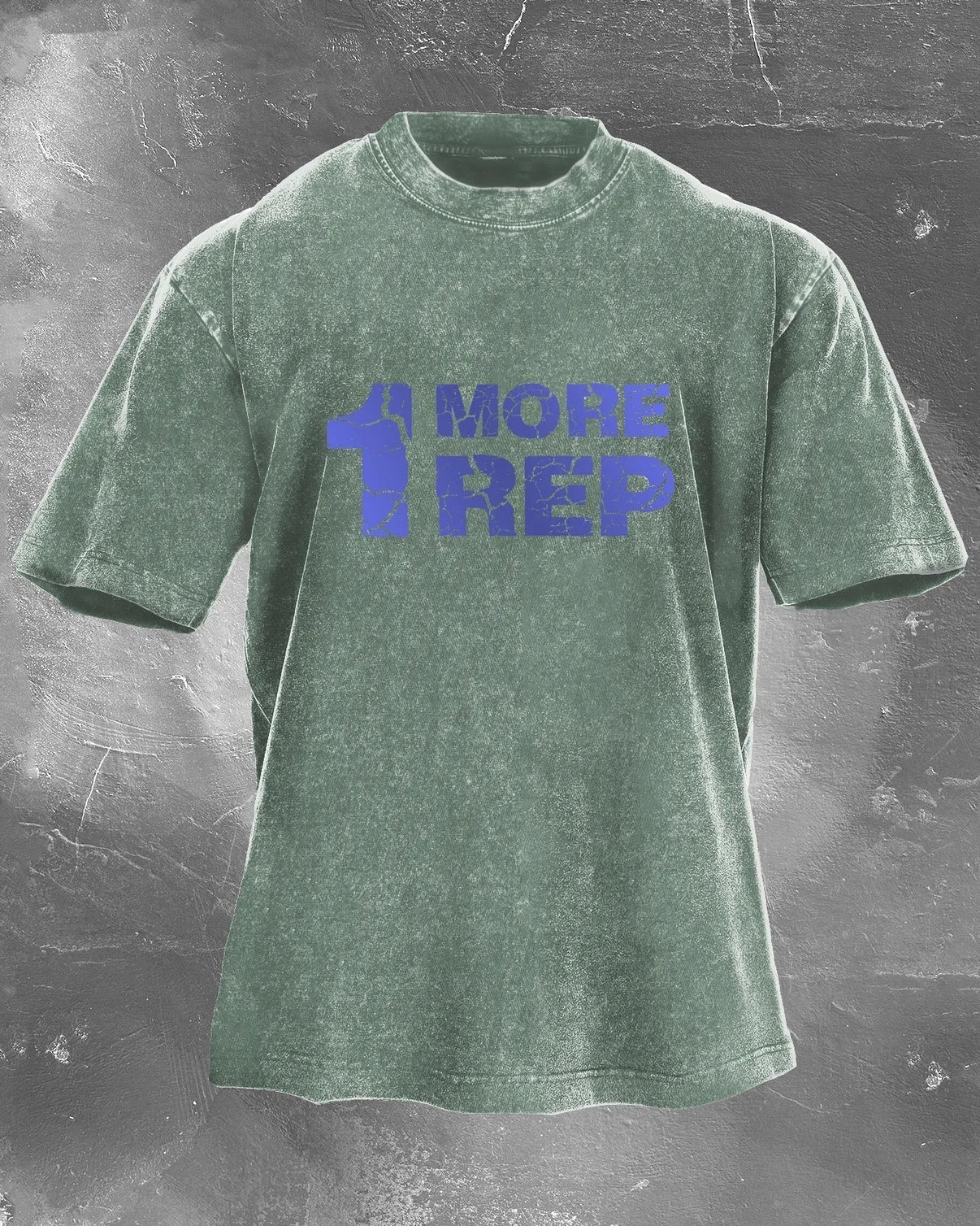 1 MORE REP WASHED T - SHIRT - Ironfit