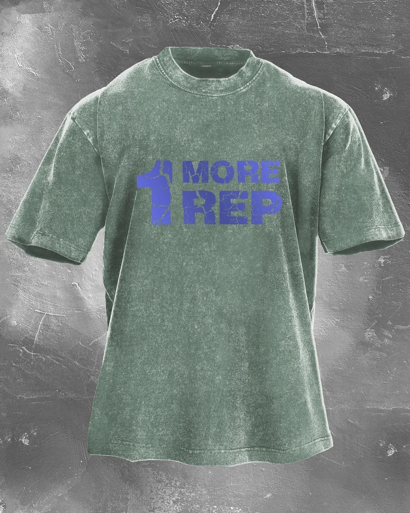 1 MORE REP WASHED T - SHIRT - Ironfit