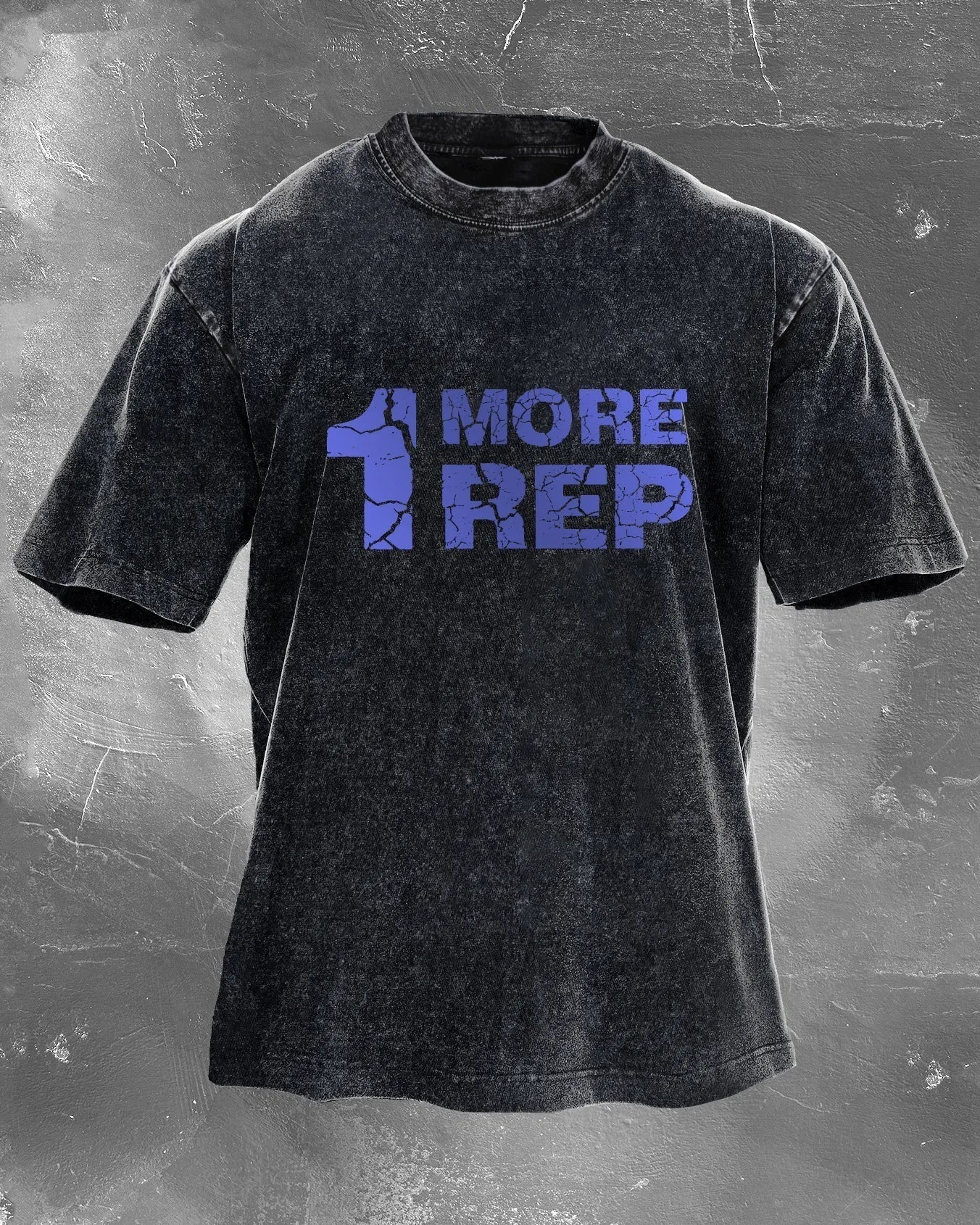 1 MORE REP WASHED T - SHIRT - Ironfit