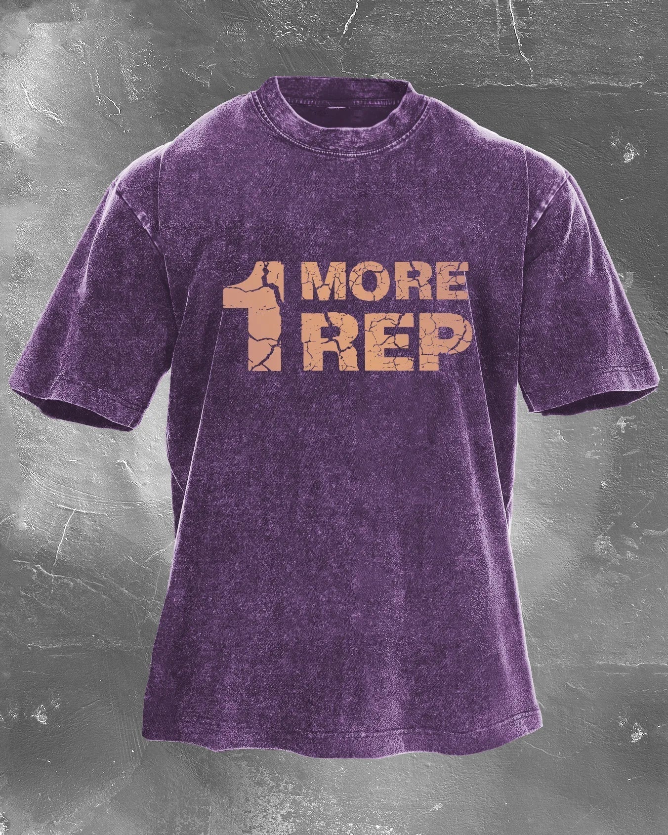 1 MORE REP WASHED T - SHIRT - Ironfit