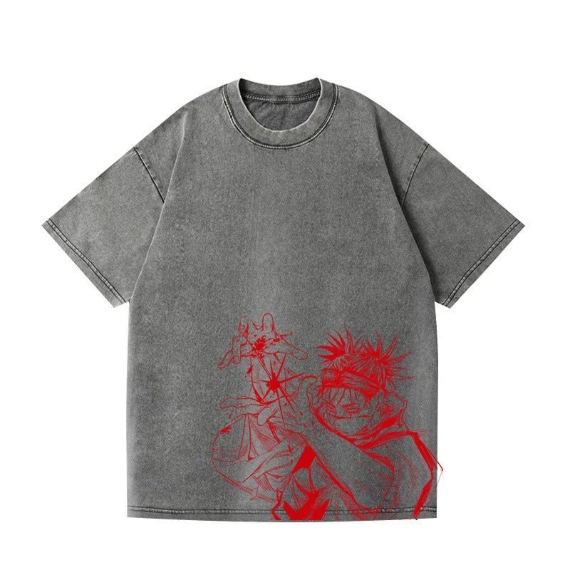 2 - SIDED CHOSO VINTAGE OVERSIZE T-shirt - Ironfit