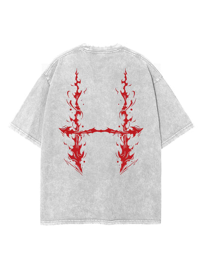 2 - SIDED CHOSO VINTAGE OVERSIZE T-shirt - Ironfit