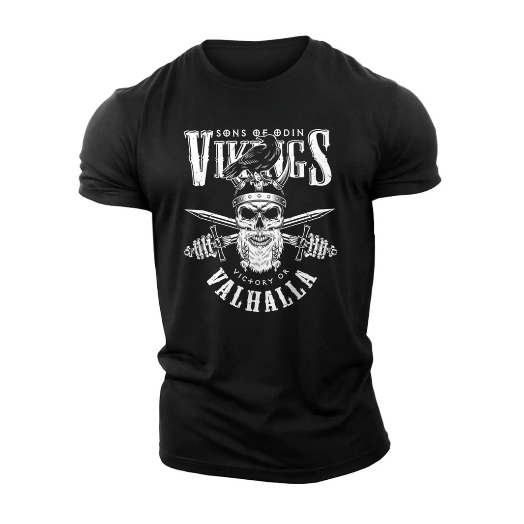 Valhalla Sons Of Odin Gym T-Shirt 3 Pack