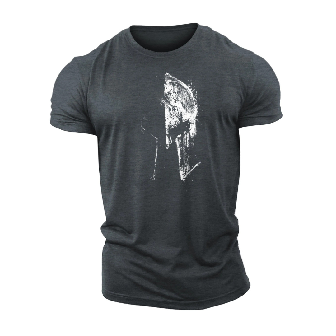 Spartan Ausgeblitztes T-Shirt