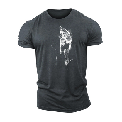 Spartan Ausgeblitztes T-Shirt