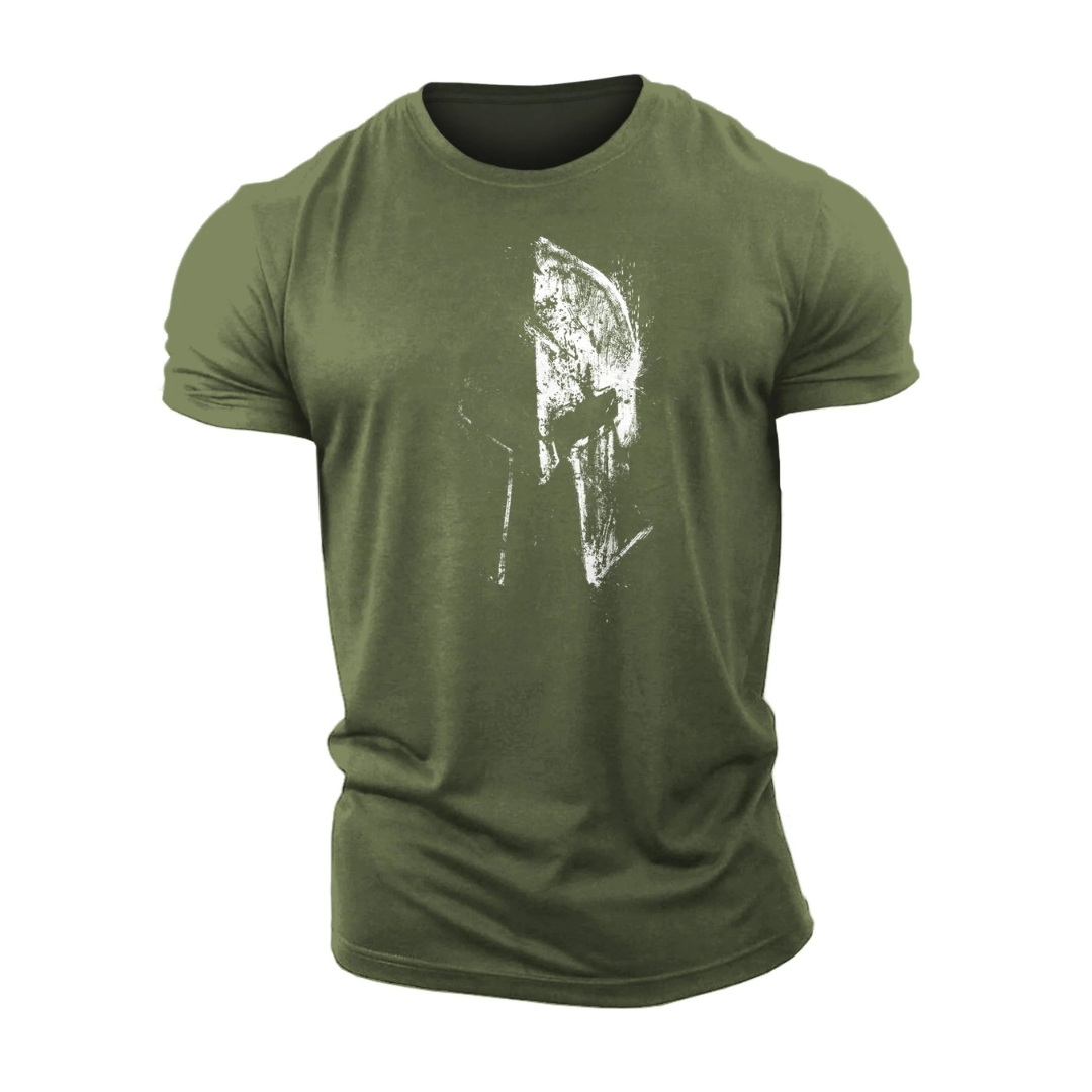 Spartan Ausgeblitztes T-Shirt