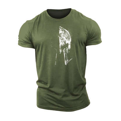 Spartan Ausgeblitztes T-Shirt