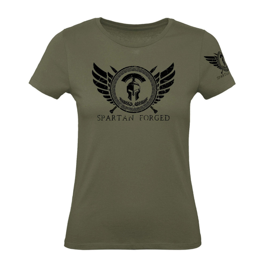 Spartan Forged Chest Damen T-Shirt