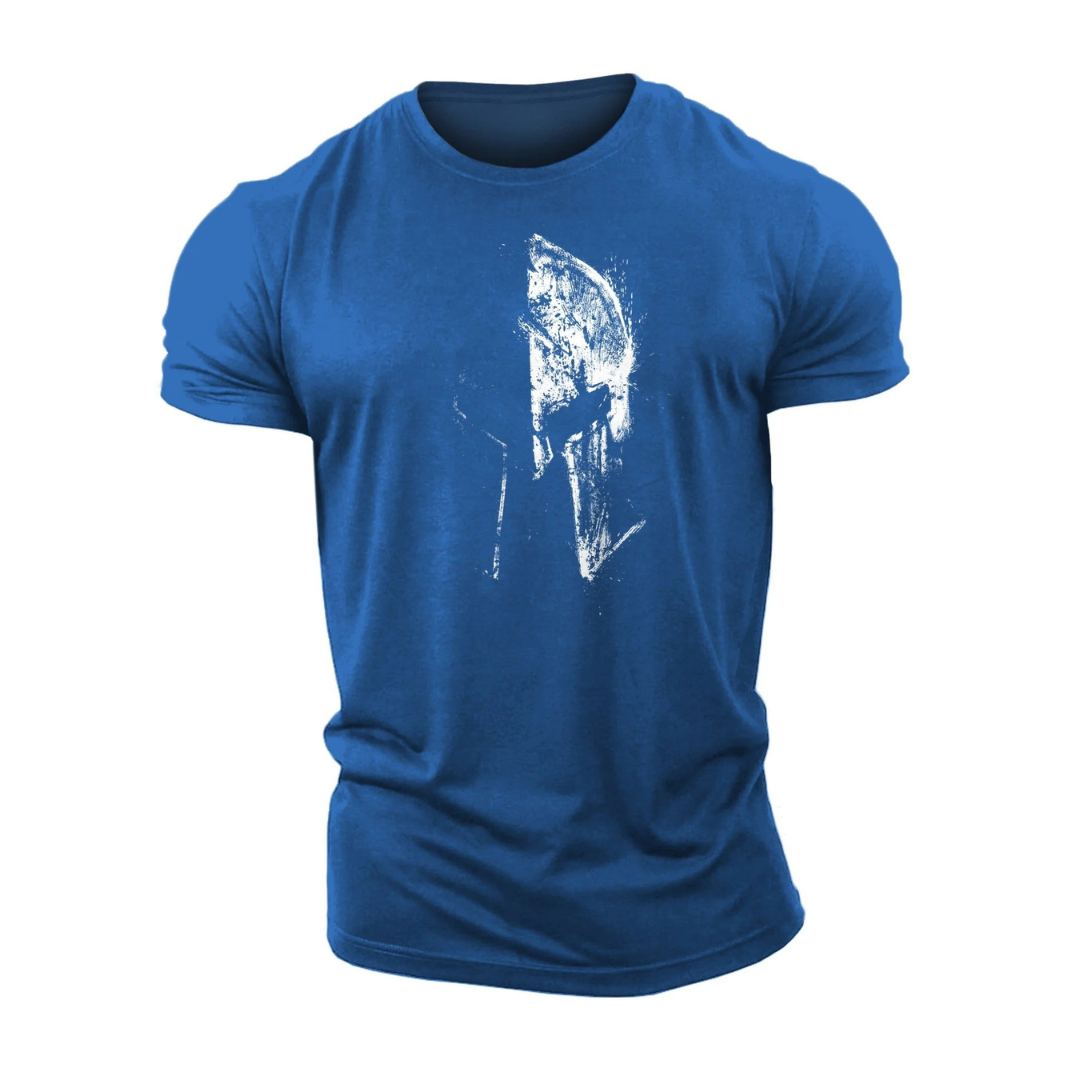 Spartan Ausgeblitztes T-Shirt
