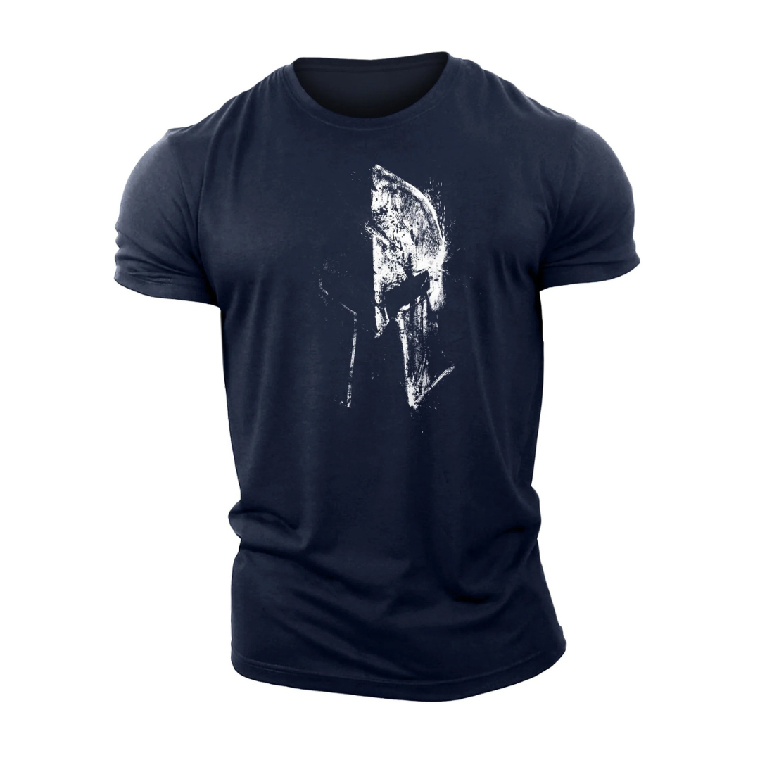 Spartan Ausgeblitztes T-Shirt