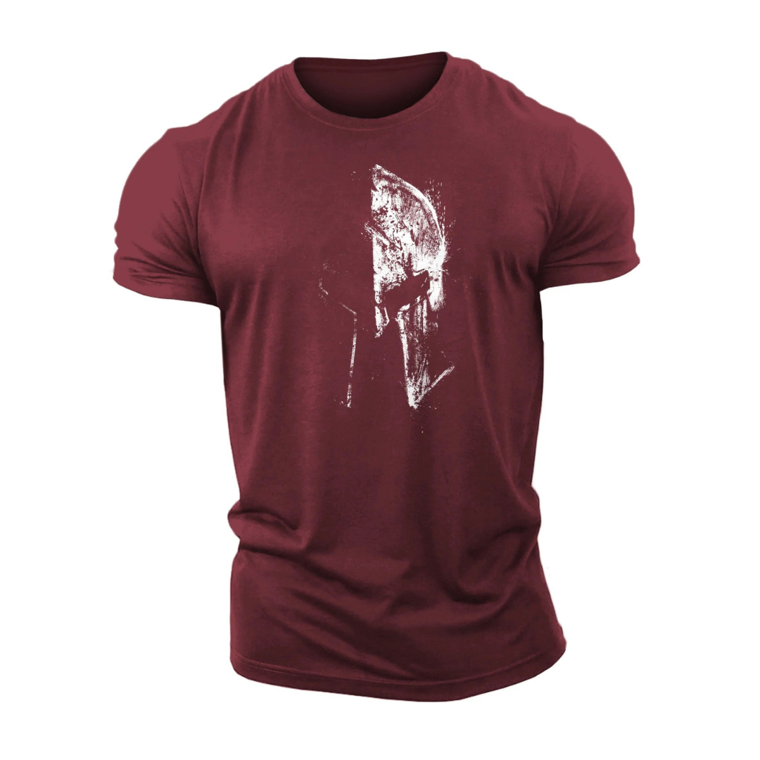 Spartan Ausgeblitztes T-Shirt