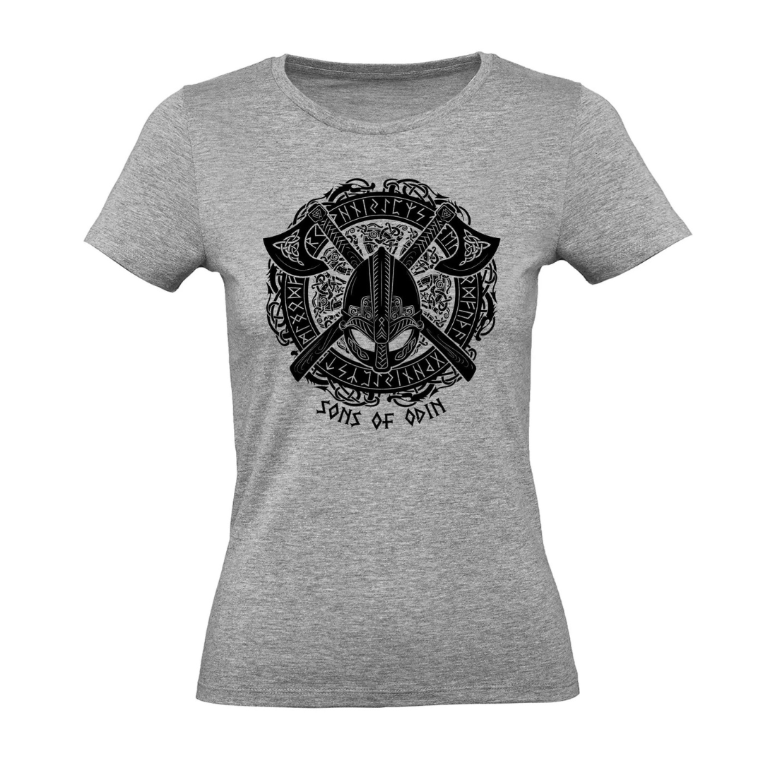 Sons Of Odin Helm Frauen T-Shirt