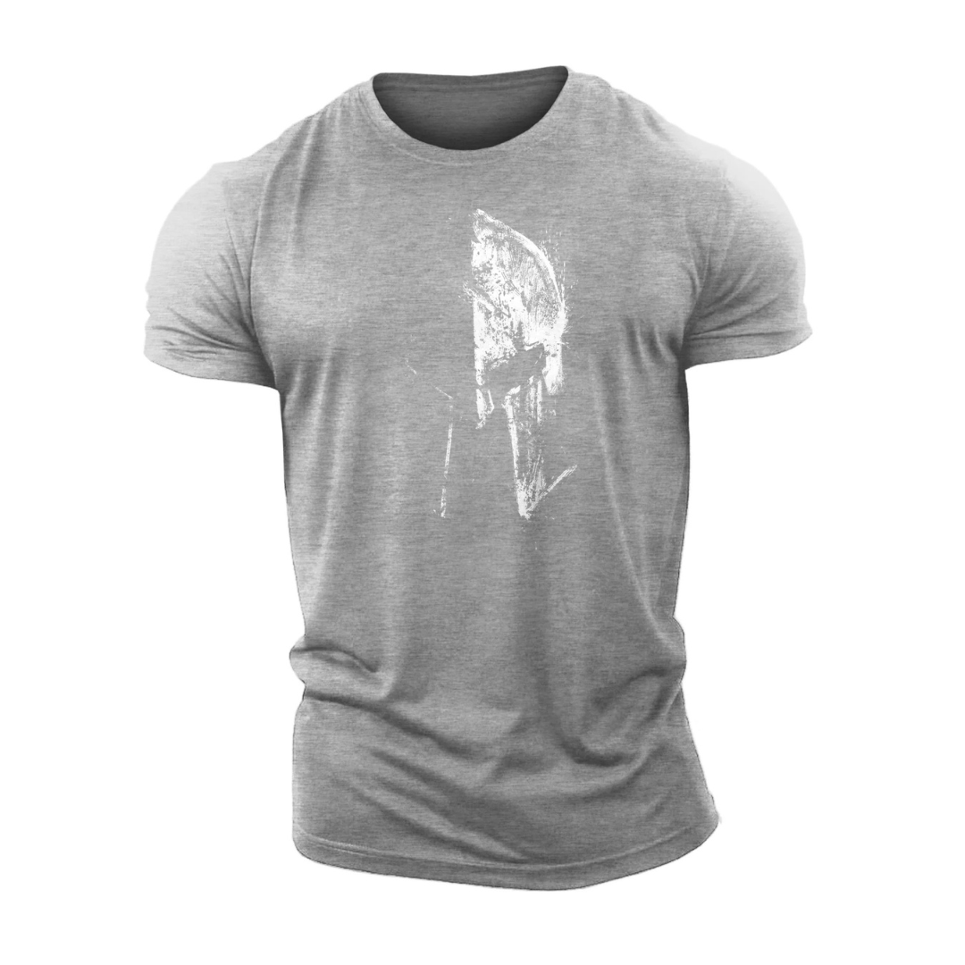 Spartan Ausgeblitztes T-Shirt