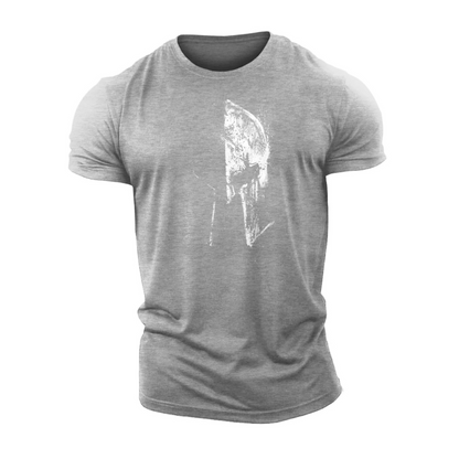 Spartan Ausgeblitztes T-Shirt