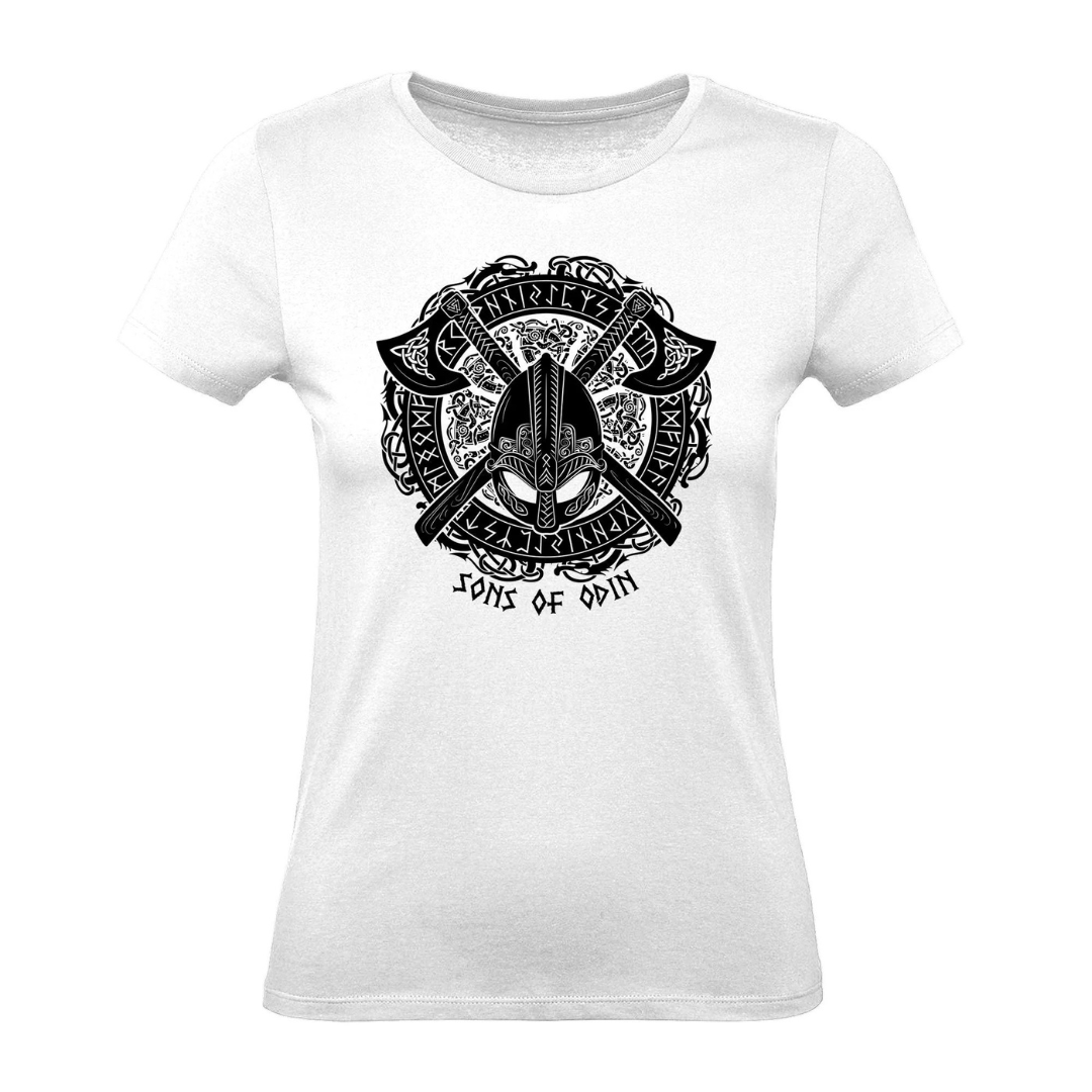 Sons Of Odin Helm Frauen T-Shirt