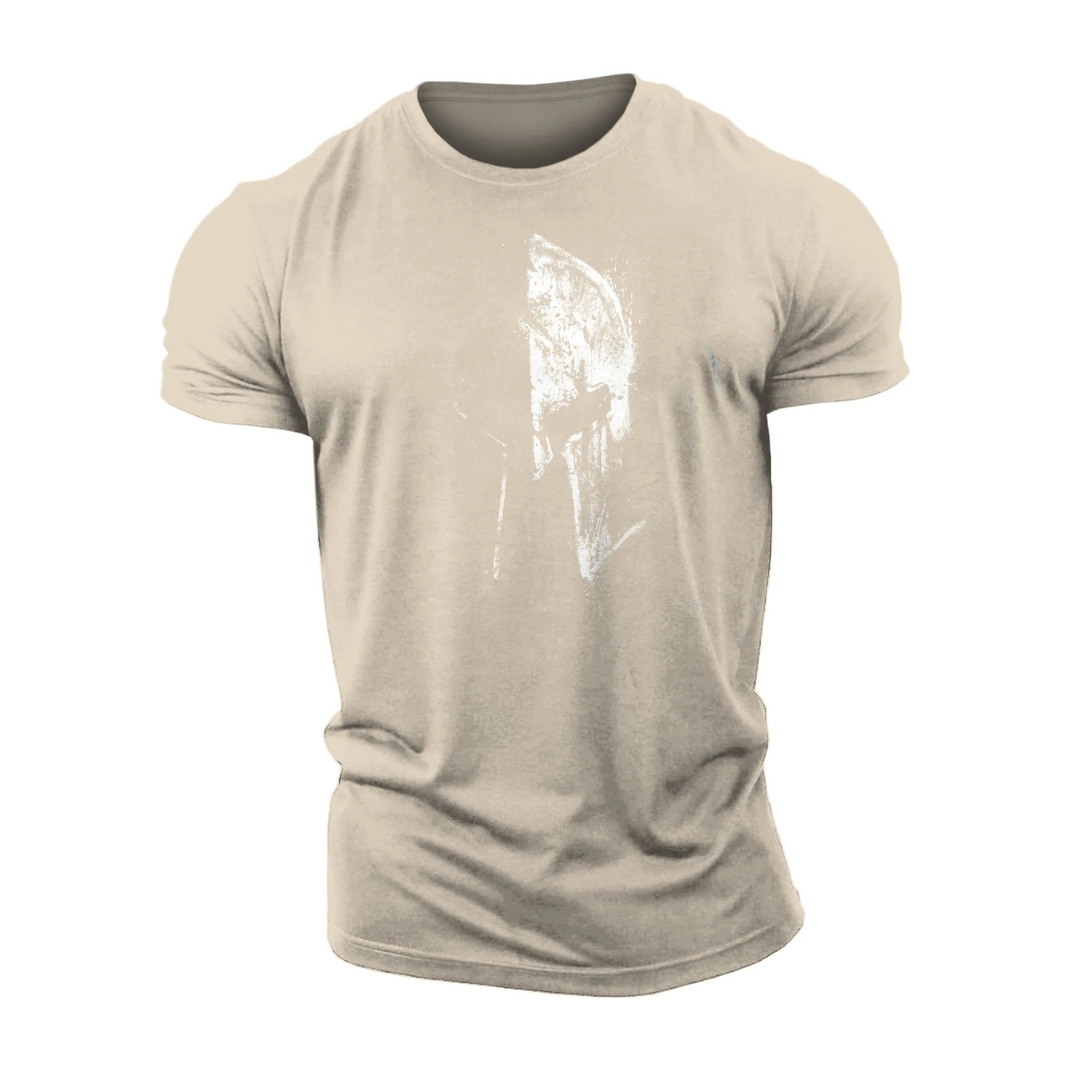 Spartan Ausgeblitztes T-Shirt