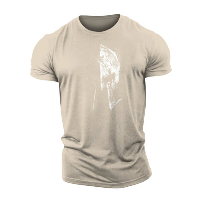 Spartan Ausgeblitztes T-Shirt