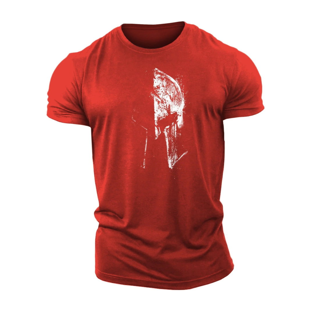 Spartan Ausgeblitztes T-Shirt