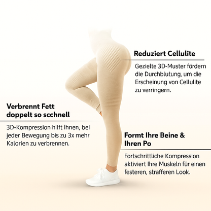 Seamless Anti Cellulite Leggings