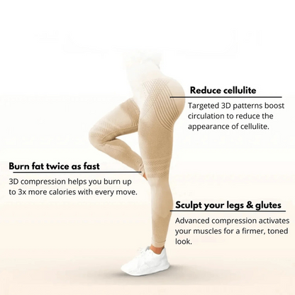 Seamless Anti Cellulite Leggings