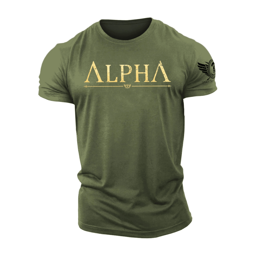 ALPHA Gold Spartan Forged T-Shirt - Ironfit