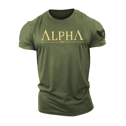 ALPHA Gold Spartan Forged T-Shirt - Ironfit