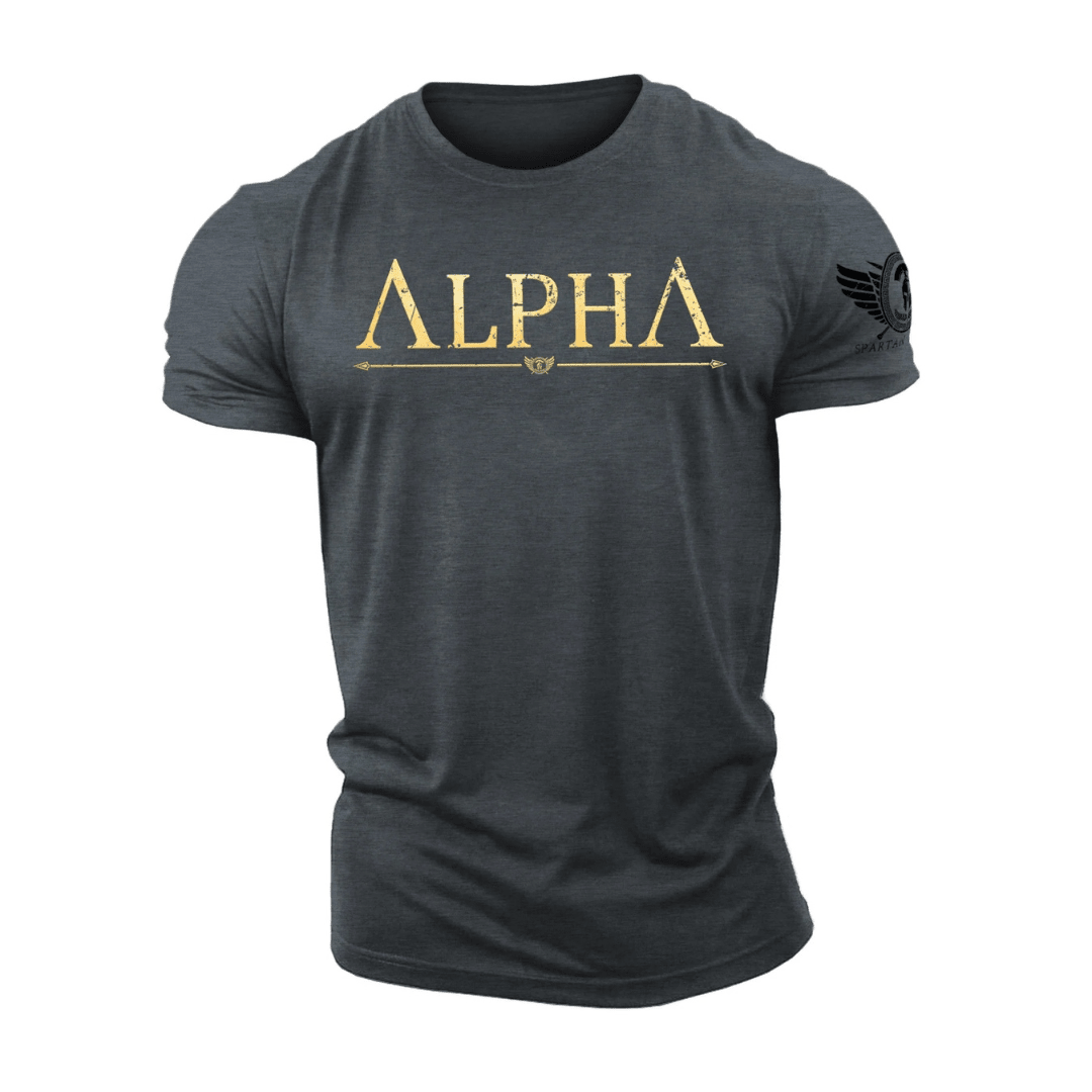 ALPHA Gold Spartan Forged T-Shirt - Ironfit