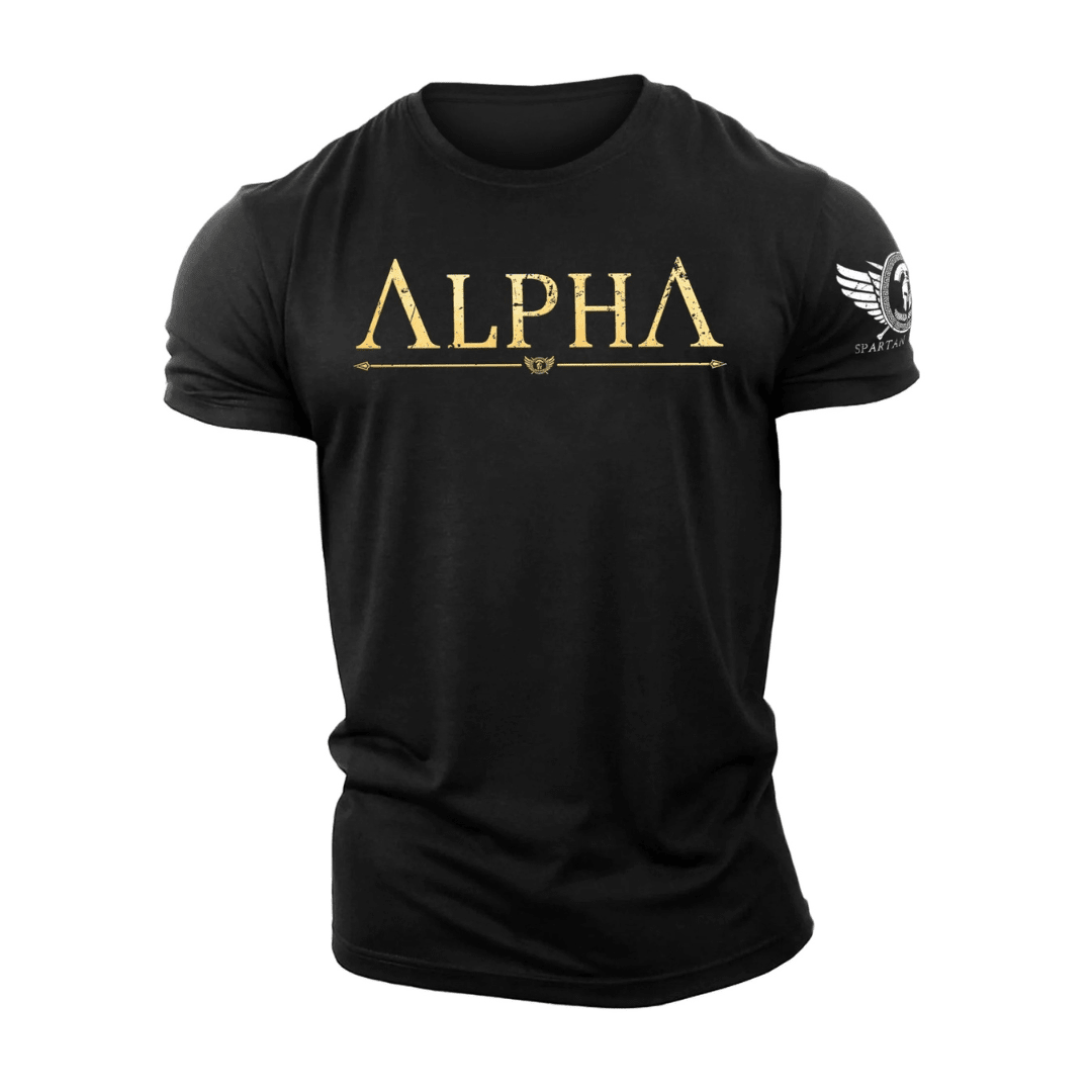 ALPHA Gold Spartan Forged T-Shirt - Ironfit