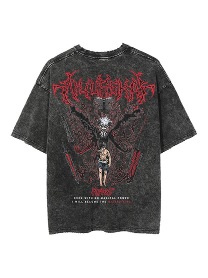 ASTA DEMON VINTAGE OVERSIZE T-shirt - Ironfit
