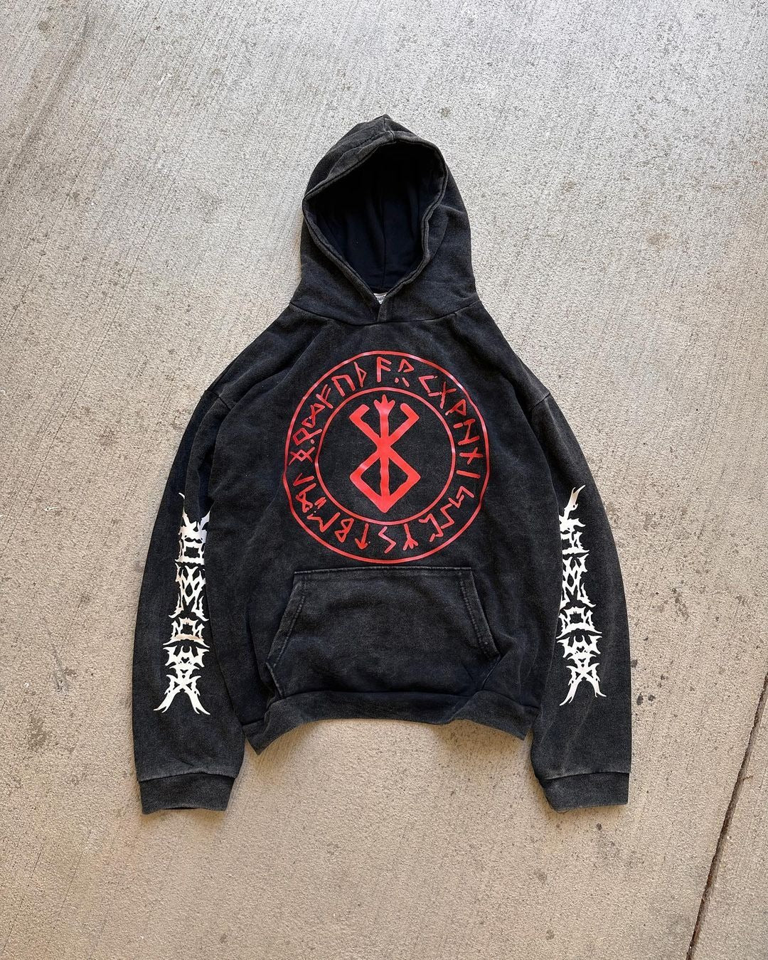 BAND OF SACRIFICE FADED HOODIE - Ironfit