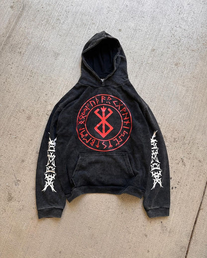 BAND OF SACRIFICE FADED HOODIE - Ironfit
