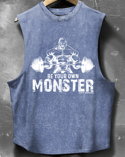 BE YOUR OWN MONSTER SLEEVELESS TANK - Ironfit