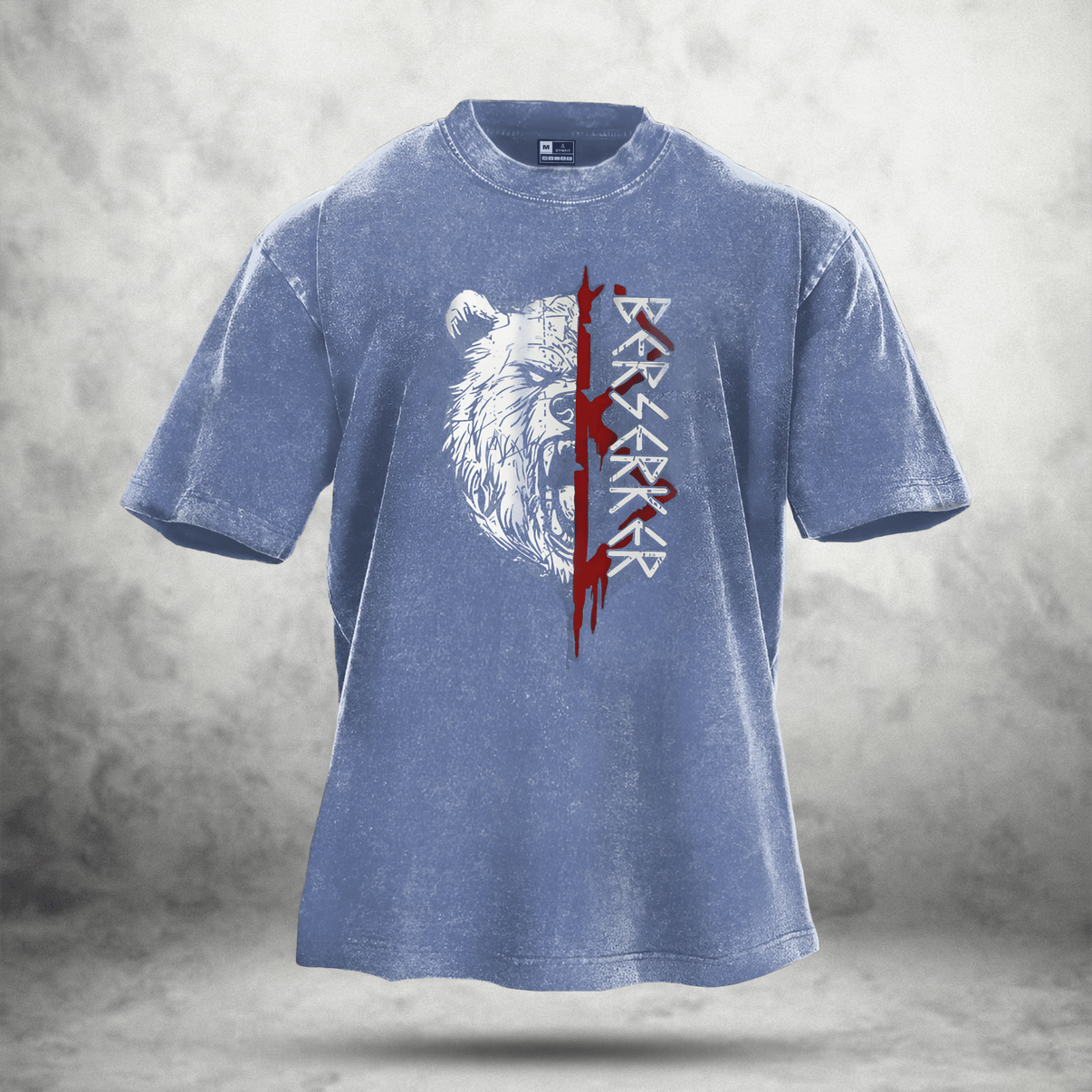 BEAR RITUAL WASHED T - SHIRT - Ironfit