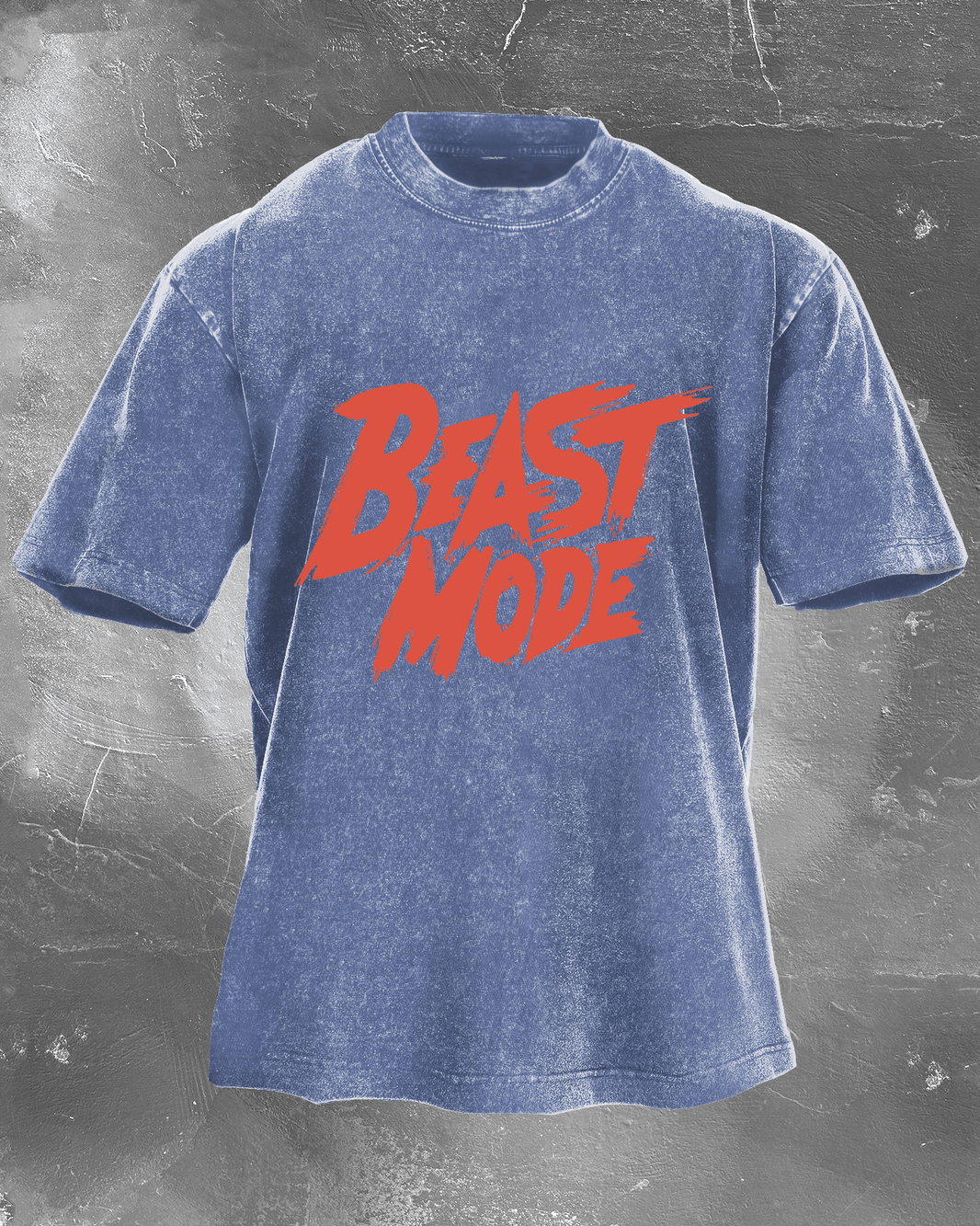 BEAST MODE WASHED T - SHIRT - Ironfit