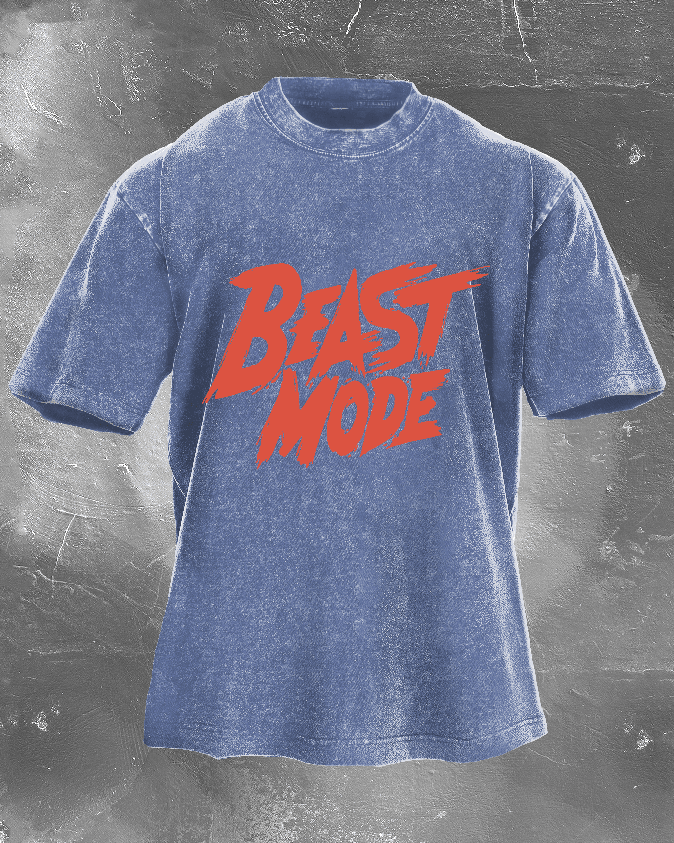 BEAST MODE WASHED T - SHIRT - Ironfit