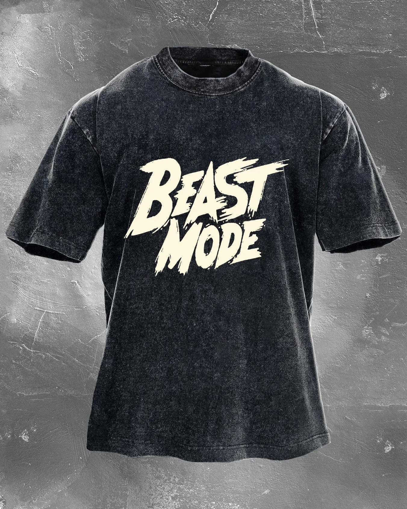 BEAST MODE WASHED T - SHIRT - Ironfit