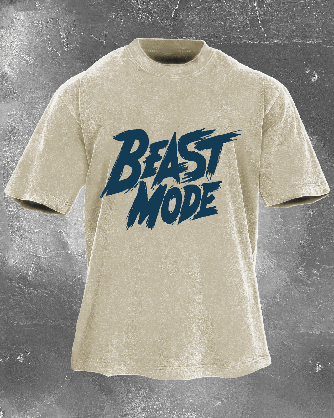 BEAST MODE WASHED T - SHIRT - Ironfit