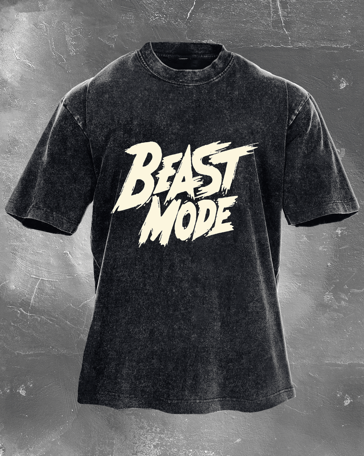 BEAST MODE WASHED T - SHIRT - Ironfit