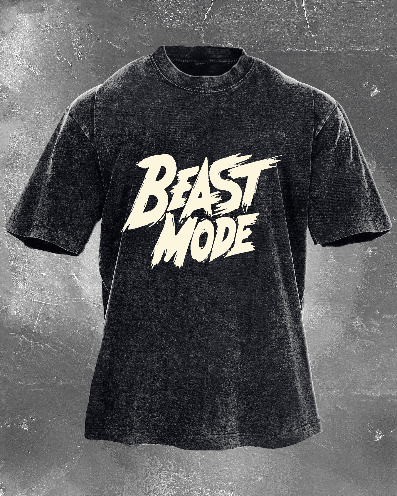 BEAST MODE WASHED T - SHIRT - Ironfit