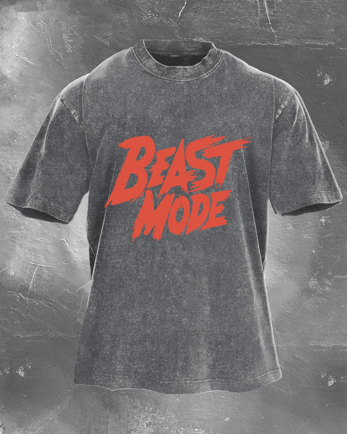 BEAST MODE WASHED T - SHIRT - Ironfit