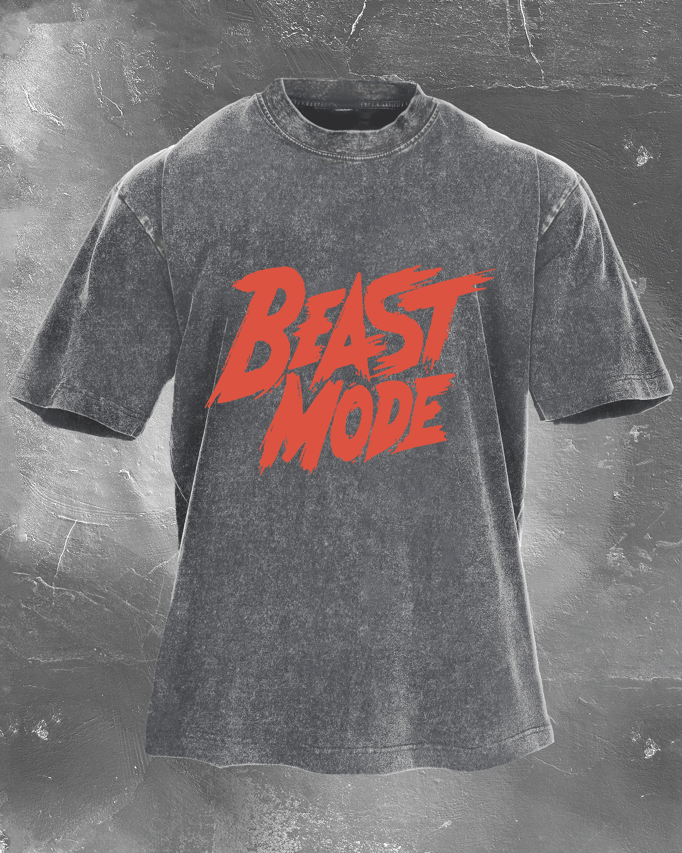 BEAST MODE WASHED T - SHIRT - Ironfit